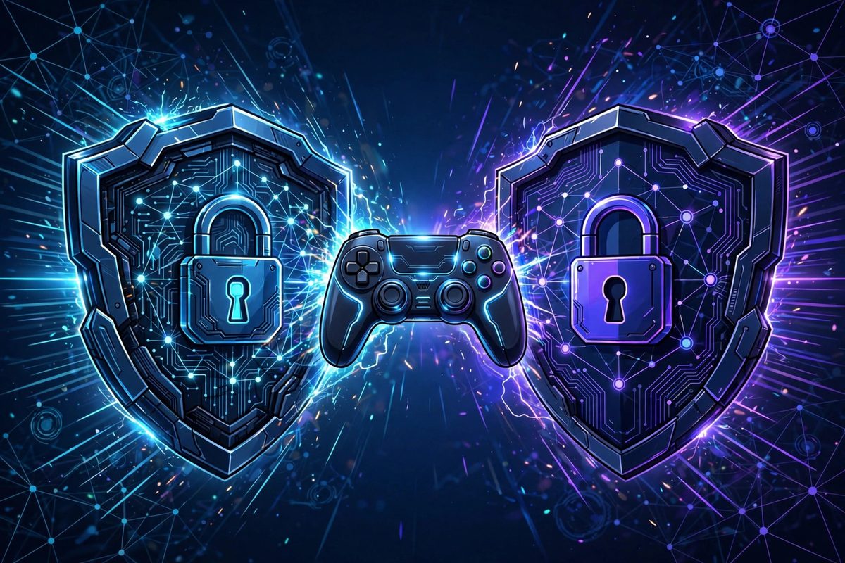 NordVPN vs ExpressVPN shields facing off for gaming comparison