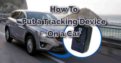 how to put a tracking device on a car